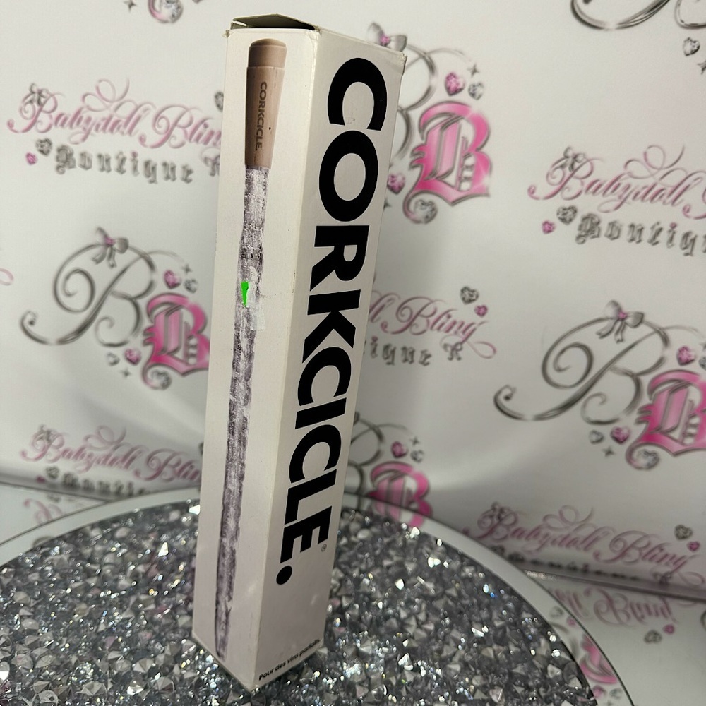 Corkcicle wine chiller stick clear icicle new in box drink cooler ice 🧊 cold